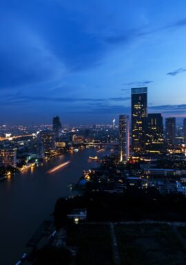 Night view Bangkok